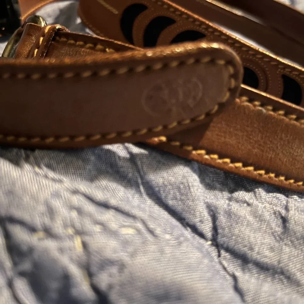 gucci belt, quiet luxury double wrap navy and leather (RARE!!) - Picture 4 of 10
